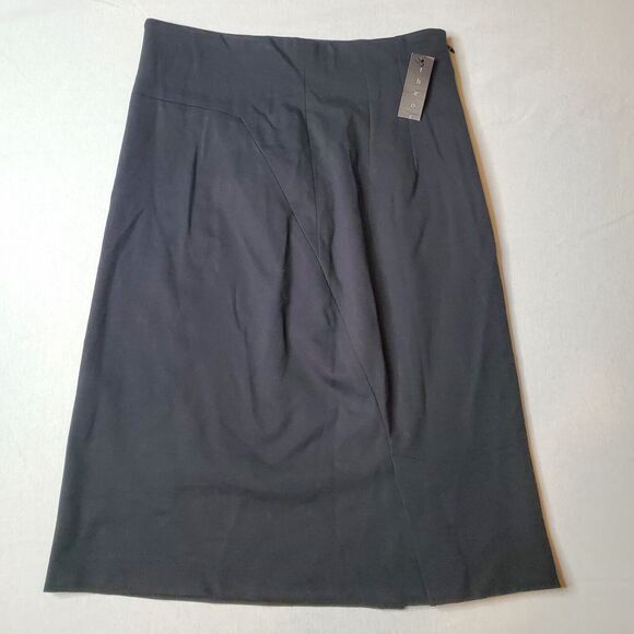 Theory Women's Size 8 NWT Aniko K Knit Pencil Skirt Black - Picture 2 of 7
